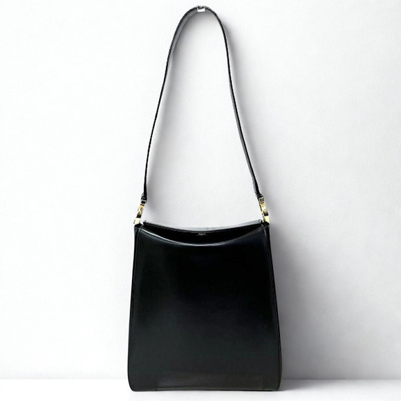 Salvatore Ferragamo Gancini B218165 Made In Italy Leather...